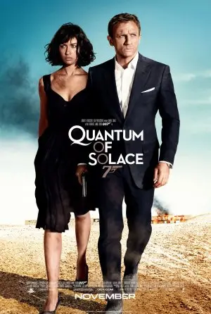 Quantum of Solace (2008) White T-Shirt - idPoster.com