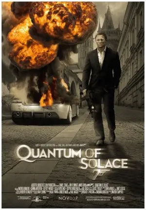 Quantum of Solace (2008) White T-Shirt - idPoster.com
