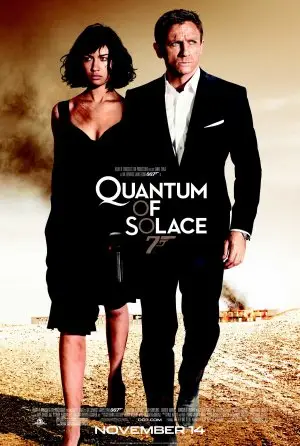 Quantum of Solace (2008) Drawstring Backpack - idPoster.com