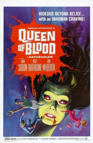 Queen of Blood (1966) Women's Colored  Long Sleeve T-Shirt - idPoster.com