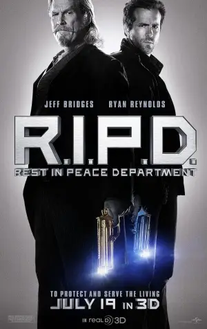 R.I.P.D. (2013) White Tank-Top - idPoster.com