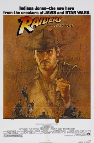 Raiders of the Lost Ark (1981) Drawstring Backpack - idPoster.com
