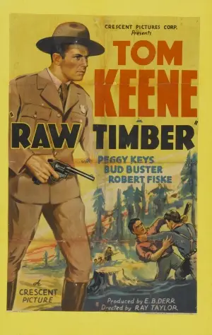 Raw Timber (1937) White T-Shirt - idPoster.com