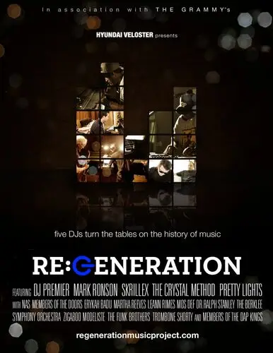 Re Generation (2012) White T-Shirt - idPoster.com
