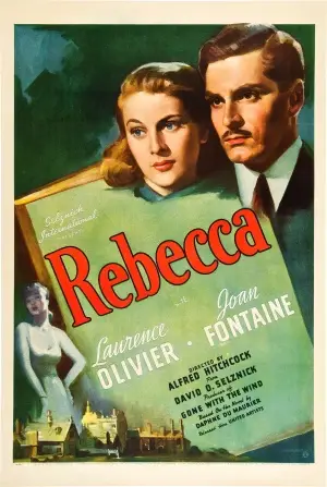 Rebecca (1940) White T-Shirt - idPoster.com