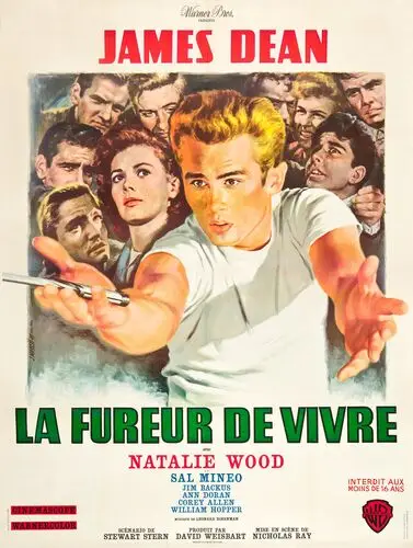 Rebel Without a Cause (1955) White Tank-Top - idPoster.com