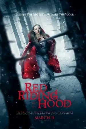 Red Riding Hood (2011) Women's Colored T-Shirt - idPoster.com