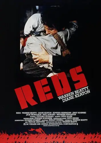 Reds (1981) Men's Colored  Long Sleeve T-Shirt - idPoster.com
