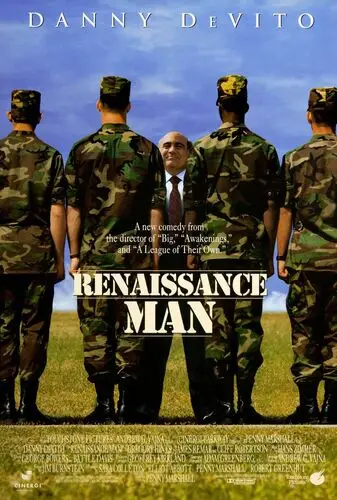 Renaissance Man (1994) Women's Colored Tank-Top - idPoster.com