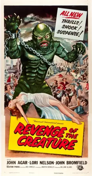 Revenge of the Creature (1955) Kitchen Apron - idPoster.com