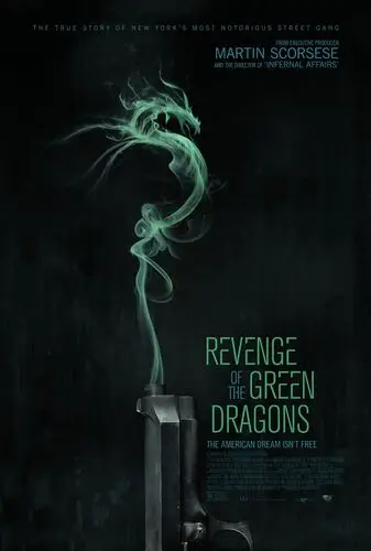 Revenge of the Green Dragons (2014) Women's Colored  Long Sleeve T-Shirt - idPoster.com