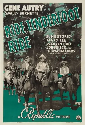 Ride Tenderfoot Ride (1940) Protected Face mask - idPoster.com