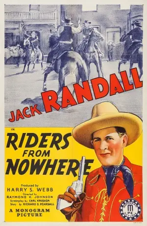 Riders from Nowhere (1940) White T-Shirt - idPoster.com