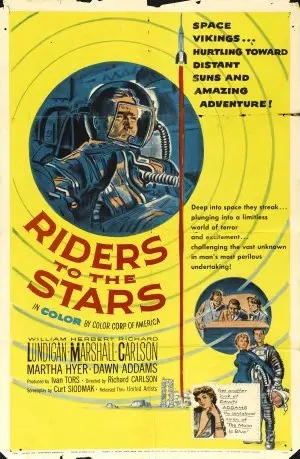 Riders to the Stars (1954) White Tank-Top - idPoster.com