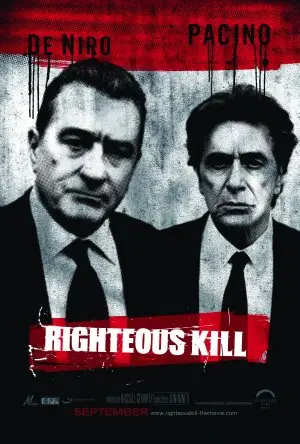 Righteous Kill (2008) White T-Shirt - idPoster.com