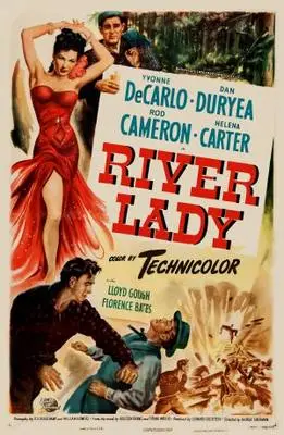 River Lady (1948) White T-Shirt - idPoster.com