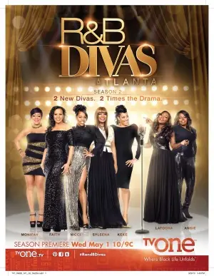 RnB Divas: Atlanta Reunion (2013) Women's Colored Hoodie - idPoster.com