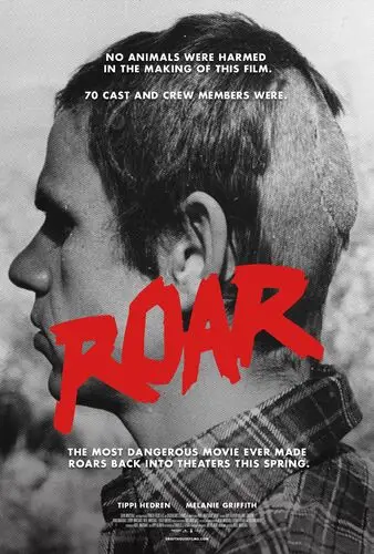 Roar (1981) White T-Shirt - idPoster.com
