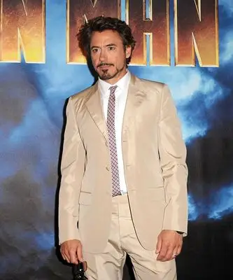 Robert Downey Jr Iron Man 2 Men's Colored  Long Sleeve T-Shirt - idPoster.com