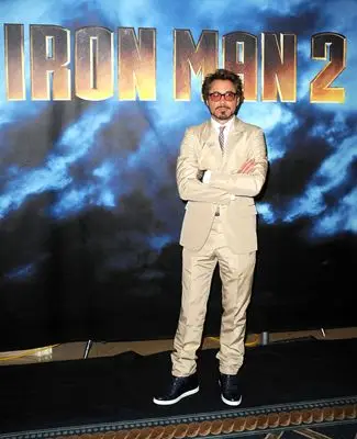 Robert Downey Jr Iron Man 2 Drawstring Backpack - idPoster.com