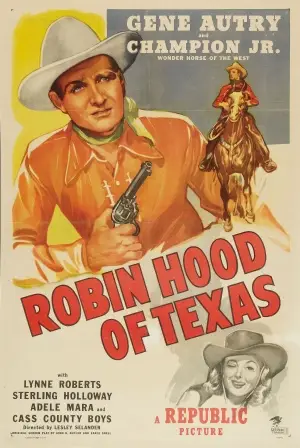 Robin Hood of Texas (1947) Drawstring Backpack - idPoster.com