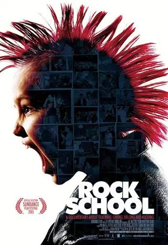 Rock School (2005) White T-Shirt - idPoster.com