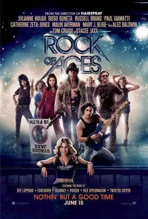 Rock of Ages (2012) White T-Shirt - idPoster.com