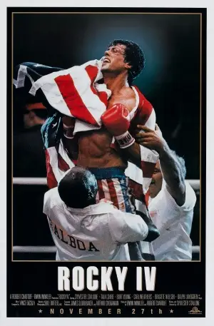 Rocky IV (1985) White T-Shirt - idPoster.com
