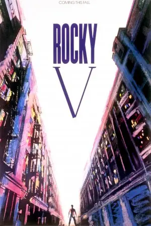 Rocky V (1990) Women's Colored Tank-Top - idPoster.com