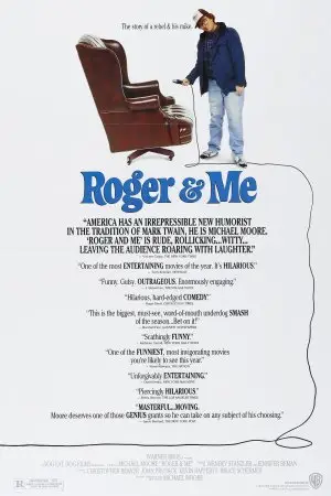 Roger n Me (1989) White T-Shirt - idPoster.com