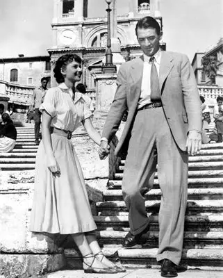 Roman Holiday (1953) Men's Colored  Long Sleeve T-Shirt - idPoster.com