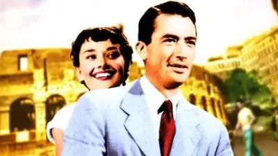 Roman Holiday (1953) Men's Colored T-Shirt - idPoster.com