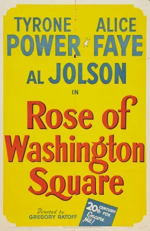 Rose of Washington Square (1939) Women's Colored  Long Sleeve T-Shirt - idPoster.com