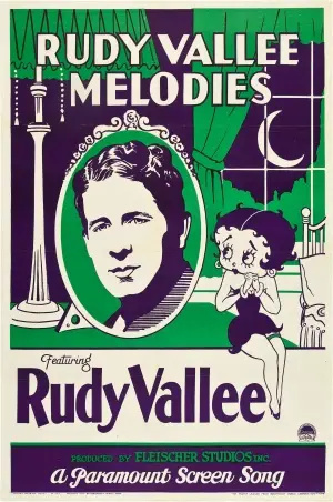 Rudy Vallee Melodies (1932) Women's Colored Tank-Top - idPoster.com