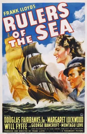Rulers of the Sea (1939) Drawstring Backpack - idPoster.com