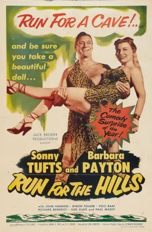 Run for the Hills (1953) Baseball Cap - idPoster.com