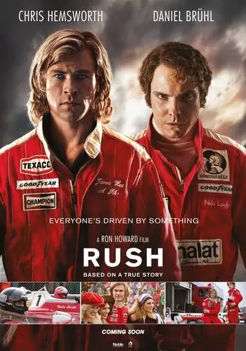 Rush (2013) Men's Colored  Long Sleeve T-Shirt - idPoster.com