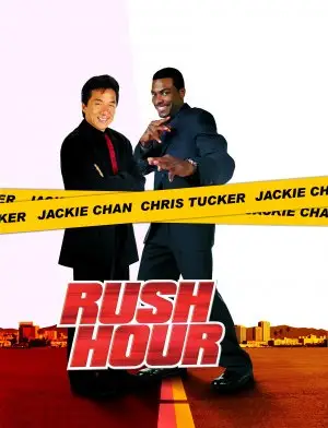 Rush Hour (1998) White T-Shirt - idPoster.com