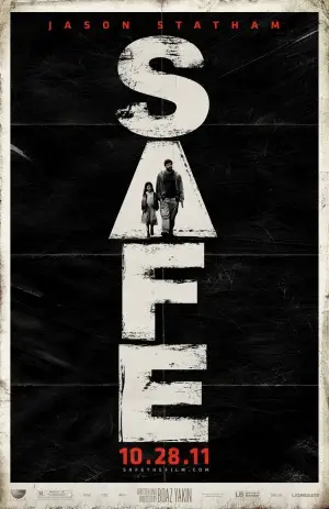 Safe (2011) White T-Shirt - idPoster.com