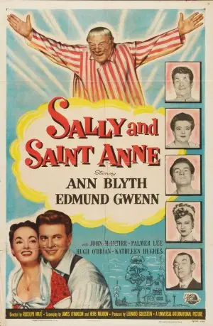 Sally and Saint Anne (1952) Women's Colored  Long Sleeve T-Shirt - idPoster.com