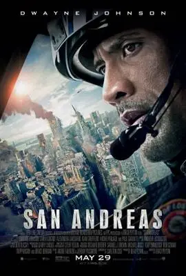 San Andreas (2015) White Tank-Top - idPoster.com