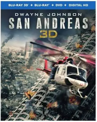 San Andreas (2015) White T-Shirt - idPoster.com