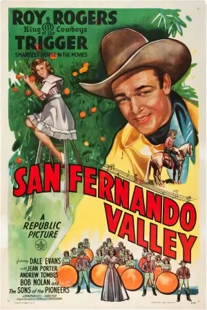 San Fernando Valley (1944) White T-Shirt - idPoster.com