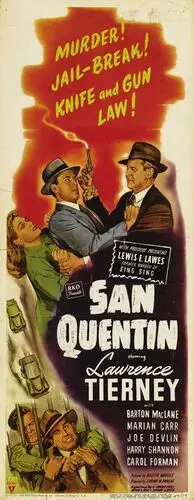 San Quentin (1946) White T-Shirt - idPoster.com