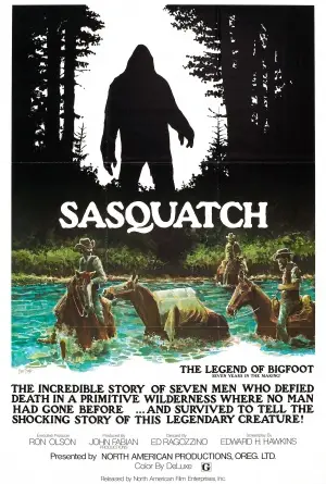 Sasquatch, the Legend of Bigfoot (1977) Women's Colored Hoodie - idPoster.com
