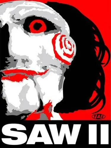 Saw II (2005) White T-Shirt - idPoster.com
