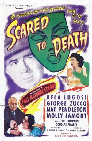 Scared to Death (1947) White T-Shirt - idPoster.com