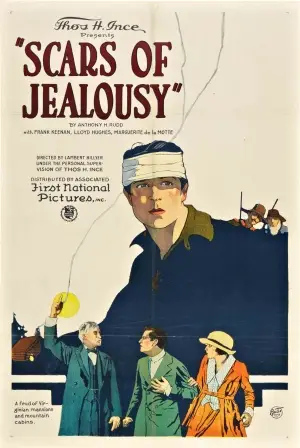 Scars of Jealousy (1923) Men's Colored Hoodie - idPoster.com