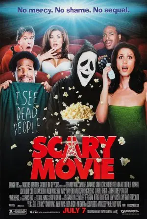 Scary Movie (2000) White T-Shirt - idPoster.com