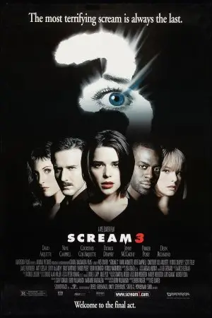 Scream 3 (2000) White T-Shirt - idPoster.com